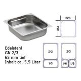 Chafing Dish GN 2/3 edelstahl Behälter